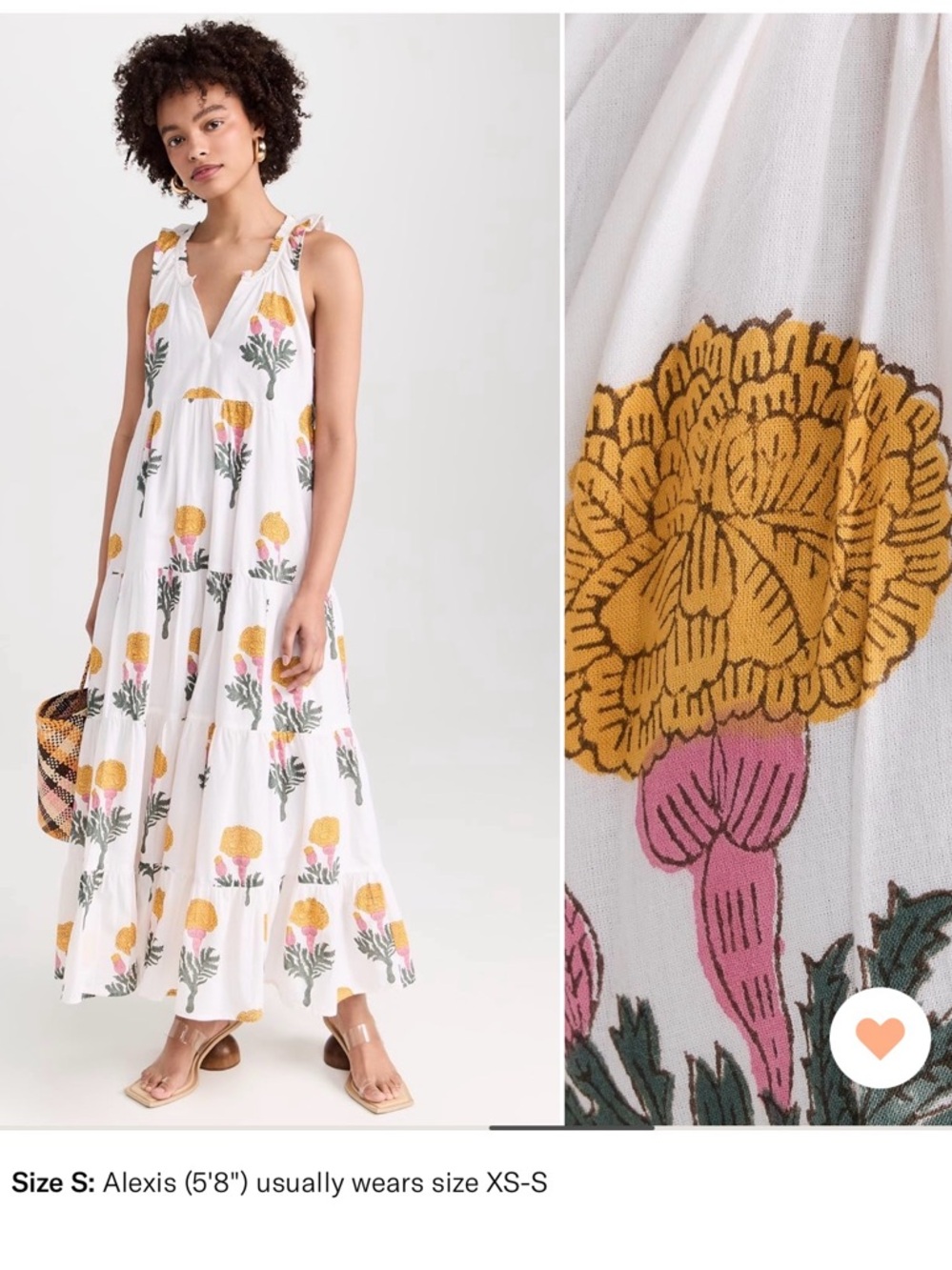 Marea the original Marigold dress Small but altered to fit xsmall/small)